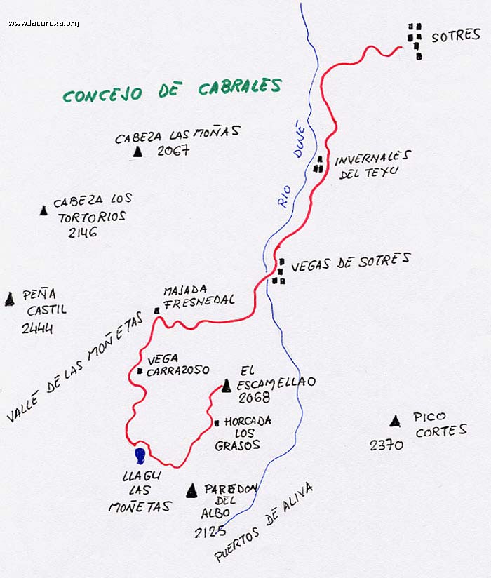 mapa ruta