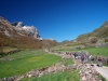 Valle de la Peral al fondo La Penouta
