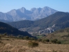 Pueblo de la Uña y el macizo del Mampodre