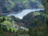 Pueblo de Cedemón y río Navia 