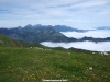 Mar de nubes en el valle del Huerna
